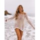 Women's Crochet Tops Swimsuit Cover Up