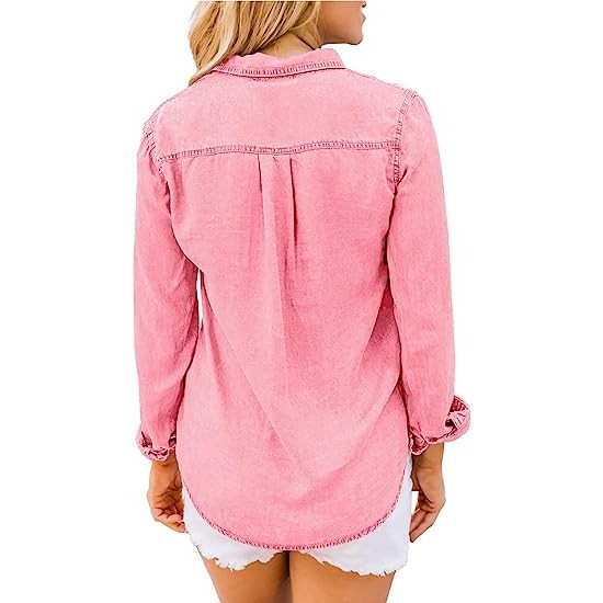 Women Shirts Long Sleeve Jackets Tops