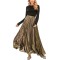 Women's Premium Metallic Shiny Skirt