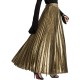 Women's Premium Metallic Shiny Skirt