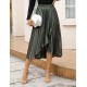 Women's High Wasit Pleated Skirt