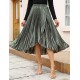 Women's High Wasit Pleated Skirt