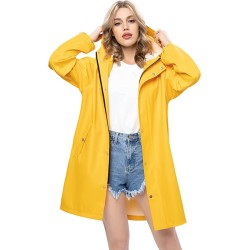 Waterproof Jacket Outdoor Ladies Lightweight Trench Coat